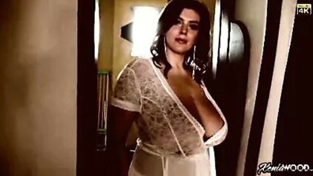 Xenia Wood - White Dress Fuck
